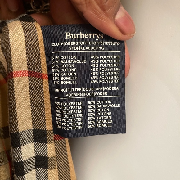 Burberry green woman’s size 16 long vintage trench coat without liner E… - Picture 6 of 15
